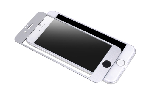 Стъклен протектор за IPhone 6 Plus FULL бял